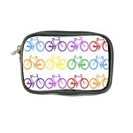 Rainbow Colors Bright Colorful Bicycles Wallpaper Background Coin Purse Front