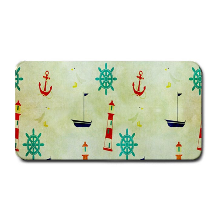 Vintage Seamless Nautical Wallpaper Pattern Medium Bar Mats