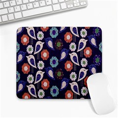 Cute Birds Pattern Large Mousepads by Simbadda