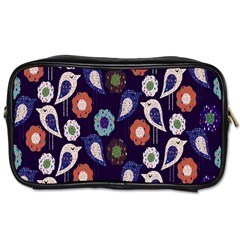 Cute Birds Pattern Toiletries Bags 2-side by Simbadda