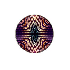 Colorful Seamless Vibrant Pattern Hat Clip Ball Marker (4 Pack) by Simbadda