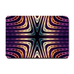 Colorful Seamless Vibrant Pattern Small Doormat  by Simbadda