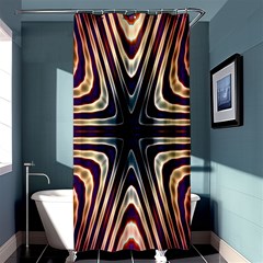 Colorful Seamless Vibrant Pattern Shower Curtain 36  X 72  (stall)  by Simbadda