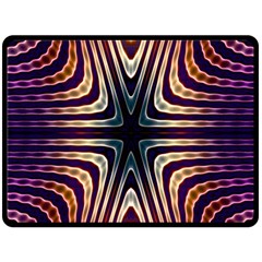 Colorful Seamless Vibrant Pattern Double Sided Fleece Blanket (large)  by Simbadda