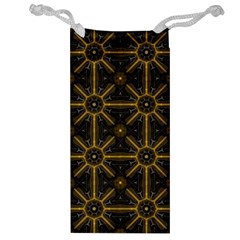 Seamless Symmetry Pattern Jewelry Bag by Simbadda