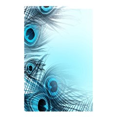 Feathery Background Shower Curtain 48  X 72  (small)  by Simbadda