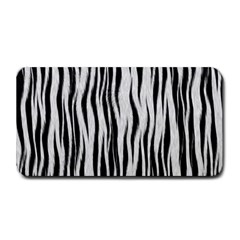 Black White Seamless Fur Pattern Medium Bar Mats by Simbadda