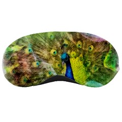 Peacock Digital Painting Sleeping Masks by Simbadda