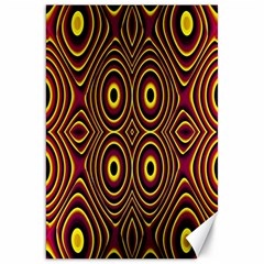 Vibrant Pattern Canvas 20  X 30   by Simbadda