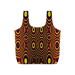 Vibrant Pattern Full Print Recycle Bags (s)  by Simbadda