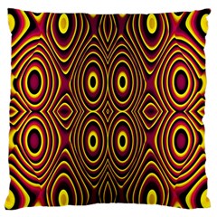 Vibrant Pattern Standard Flano Cushion Case (two Sides) by Simbadda