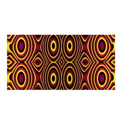 Vibrant Pattern Satin Wrap by Simbadda