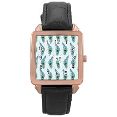 Background Of Beautiful Peacock Feathers Wallpaper For Scrapbooking Rose Gold Leather Watch  by Simbadda