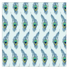 Background Of Beautiful Peacock Feathers Wallpaper For Scrapbooking Large Satin Scarf (square) by Simbadda