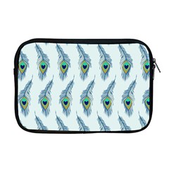 Background Of Beautiful Peacock Feathers Wallpaper For Scrapbooking Apple Macbook Pro 17  Zipper Case