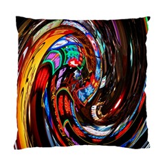 Abstract Chinese Inspired Background Standard Cushion Case (one Side) by Simbadda