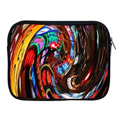 Abstract Chinese Inspired Background Apple Ipad 2/3/4 Zipper Cases by Simbadda