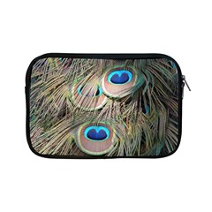 Colorful Peacock Feathers Background Apple Ipad Mini Zipper Cases by Simbadda