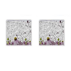 Abstract Pattern Cufflinks (square) by Simbadda