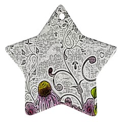 Abstract Pattern Star Ornament (two Sides) by Simbadda