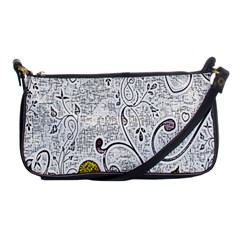 Abstract Pattern Shoulder Clutch Bags by Simbadda