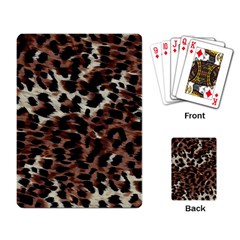 Background Fabric Animal Motifs Playing Card by Simbadda