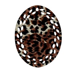 Background Fabric Animal Motifs Ornament (oval Filigree) by Simbadda