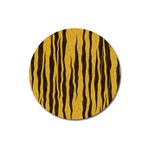 Seamless Fur Pattern Magnet 3  (Round) Front