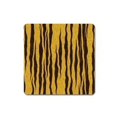 Seamless Fur Pattern Square Magnet by Simbadda