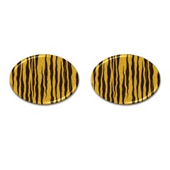 Seamless Fur Pattern Cufflinks (oval) by Simbadda