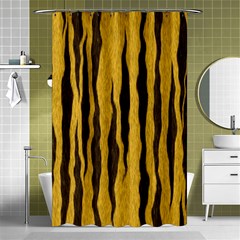 Seamless Fur Pattern Shower Curtain 48  X 72  (small)  by Simbadda