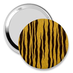 Seamless Fur Pattern 3  Handbag Mirrors by Simbadda