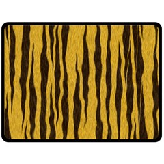 Seamless Fur Pattern Double Sided Fleece Blanket (large)  by Simbadda