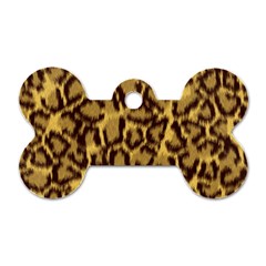 Seamless Animal Fur Pattern Dog Tag Bone (one Side) by Simbadda