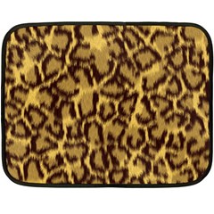 Seamless Animal Fur Pattern Double Sided Fleece Blanket (mini) 