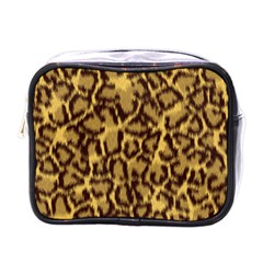 Seamless Animal Fur Pattern Mini Toiletries Bags by Simbadda