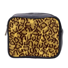 Seamless Animal Fur Pattern Mini Toiletries Bag 2-side by Simbadda