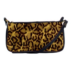 Seamless Animal Fur Pattern Shoulder Clutch Bags by Simbadda