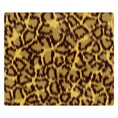 Seamless Animal Fur Pattern Double Sided Flano Blanket (small)  by Simbadda