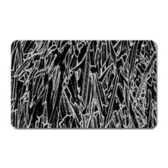 Gray Background Pattern Magnet (rectangular) by Simbadda