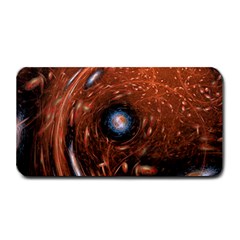 Fractal Peacock World Background Medium Bar Mats by Simbadda