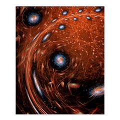 Fractal Peacock World Background Shower Curtain 60  X 72  (medium)  by Simbadda