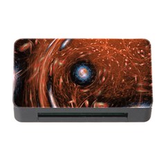 Fractal Peacock World Background Memory Card Reader With Cf by Simbadda