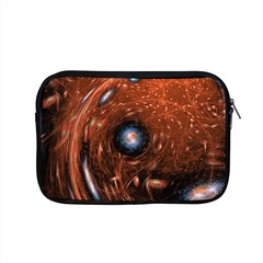 Fractal Peacock World Background Apple Macbook Pro 15  Zipper Case