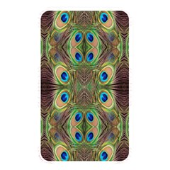 Beautiful Peacock Feathers Seamless Abstract Wallpaper Background Memory Card Reader by Simbadda