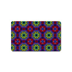 Abstract Pattern Wallpaper Magnet (name Card) by Simbadda