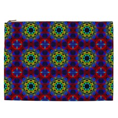 Abstract Pattern Wallpaper Cosmetic Bag (xxl)  by Simbadda