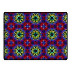 Abstract Pattern Wallpaper Double Sided Fleece Blanket (small)  by Simbadda