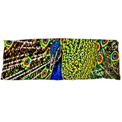 Graphic Painting Of A Peacock Body Pillow Case (dakimakura) by Simbadda