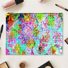 Bright Rainbow Background Cosmetic Bag (xl) by Simbadda